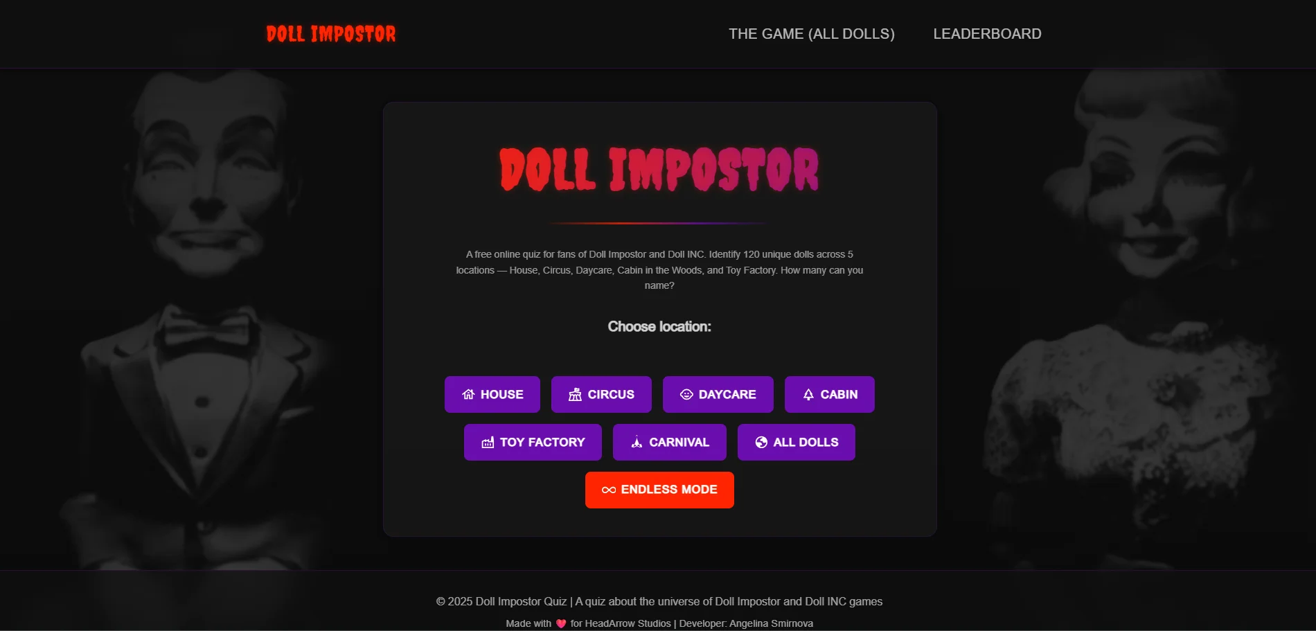 Квиз по игре Doll Impostor